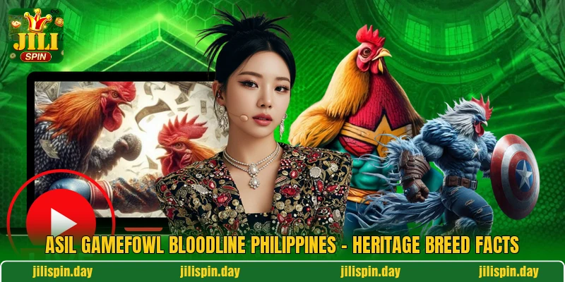 Asil Gamefowl Bloodline Philippines - Heritage Breed Facts