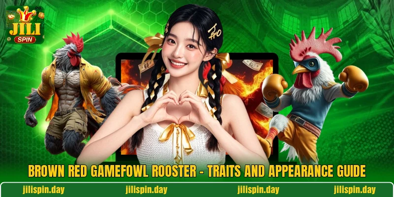 Brown Red Gamefowl Rooster - Traits And Appearance Guide