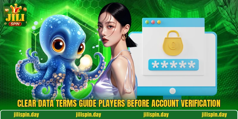 Clear data terms guide players before account verification Clear data terms guide players before account verification