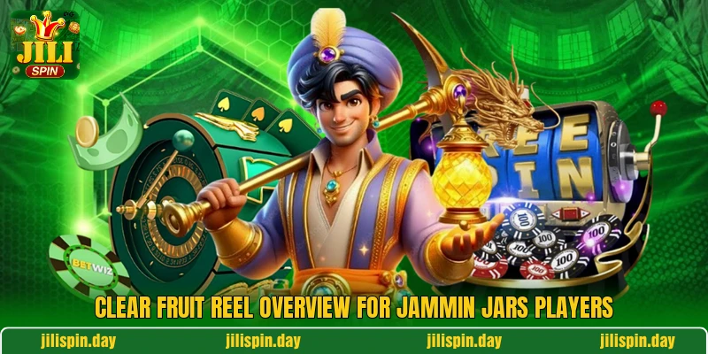Clear fruit reel overview for Jammin Jars players