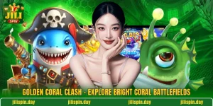 Golden Coral Clash - Explore Bright Coral Battlefields