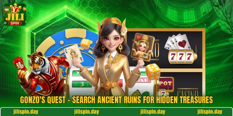 Gonzo's Quest - Search Ancient Ruins For Hidden Treasures