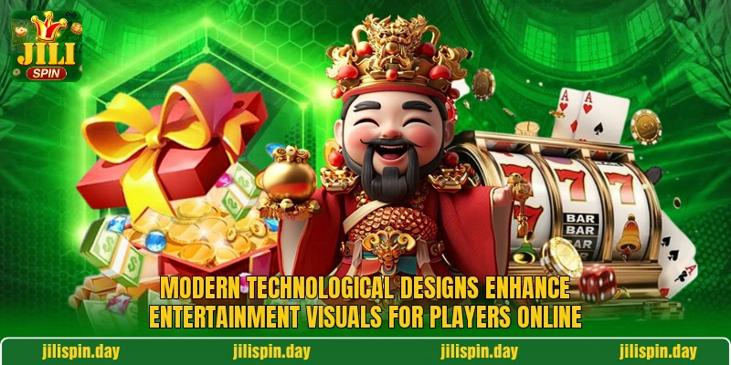 Modern technological designs enhance entertainment visuals for players online