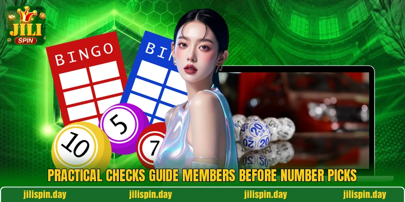 Practical checks guide members before number picks