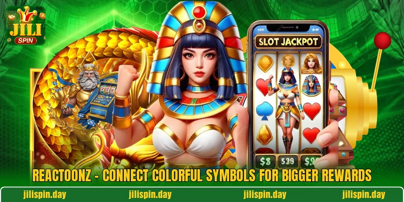 Reactoonz - Connect Colorful Symbols For Bigger Rewards