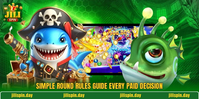 Simple round rules guide every paid decision